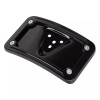 Unbranded Curved Laydown License Plate Mount Bracket w/ Frame For