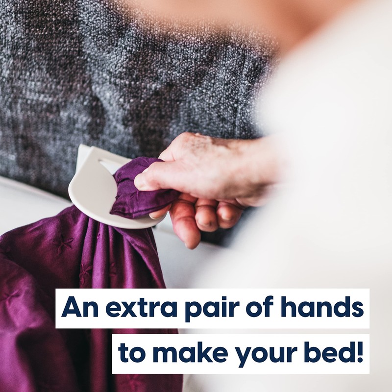MyBedMaker Ergonomic Everyday Aid with Clips for Bed Sheets for