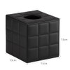 Cube Tissue Box,PU Leather Paper Box,Tissue Box Cover,Square Napkin Rack,Napkin