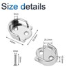 INCREWAY Rod Support, 2 Pack 25mm(1") Dia. Zinc Alloy Rod
