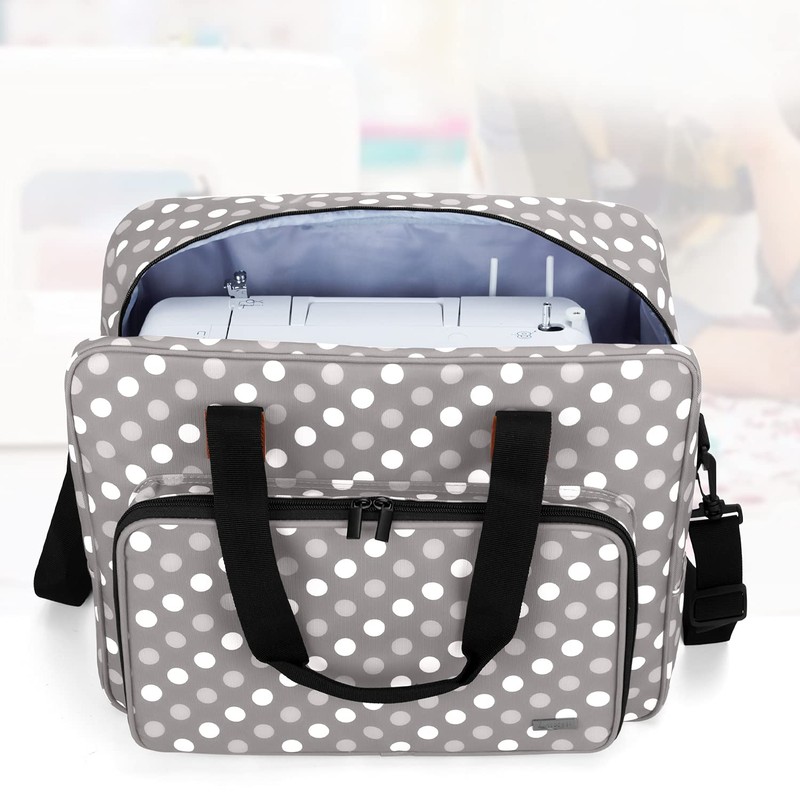 Luxja Sewing Accessories Storage Bag Cushion Portable Graidot Sewing Machine