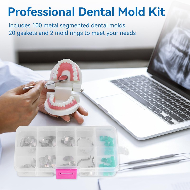 Matriz de perfil de sección dental de 100 / caja,