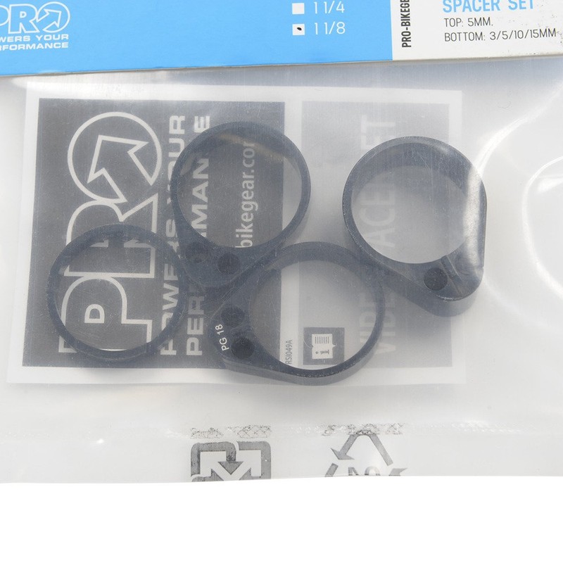 Professional (Pro) For Vibe Stem supe-sa-setto 1 – 1/8 Top for Spacers, Pack