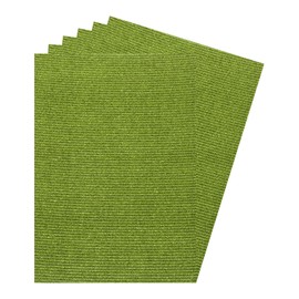 Rebower Corrugated Cardboard Paper Sheets, Corrugated Paper Cardboard Inserts [for Craft and DIY Projects] - 11.8x8.3 Inch/Green/10 Pcs