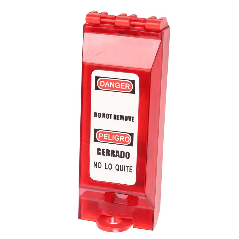 Lockout Tagout Wall Switch Cover Impact Resistant Universal Engineering Plastic