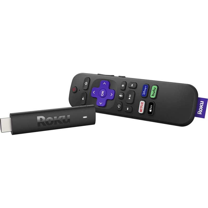 Roku Streaming Stick 4K (2021) 4K/HDR/Dolby Roku Voice Remote and