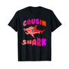 Cousin Shark hammerhead birthday family shark matching T-Shirt