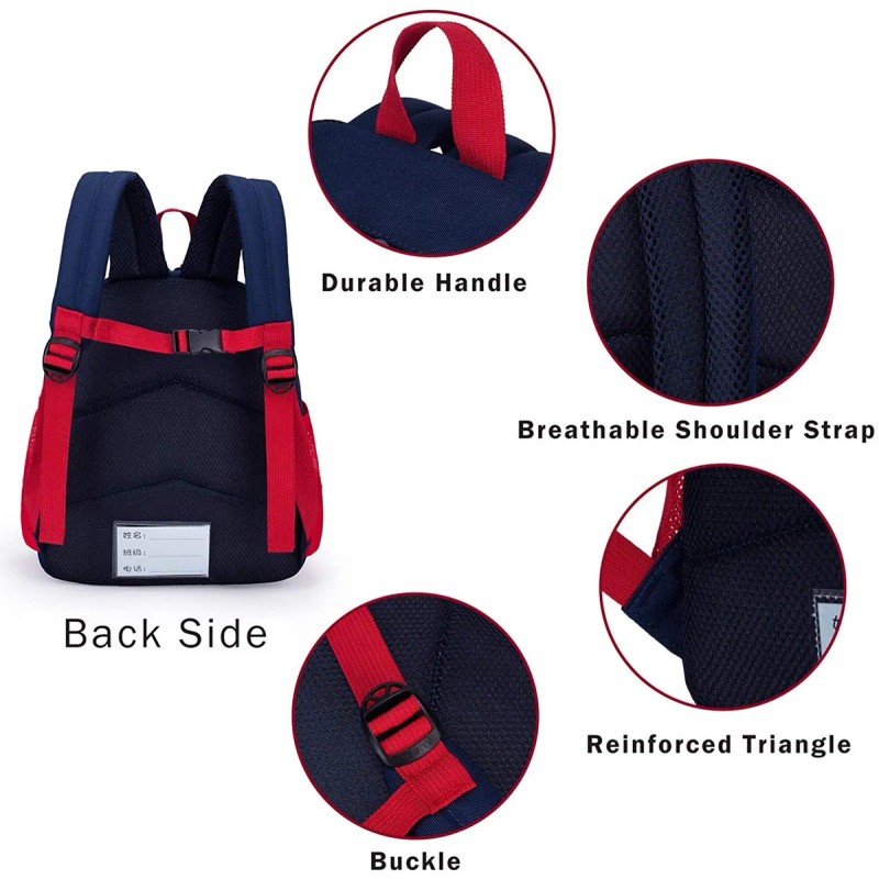 Willikiva Linda 3d Zoo Mochila Kids Para Niños Y Niñas