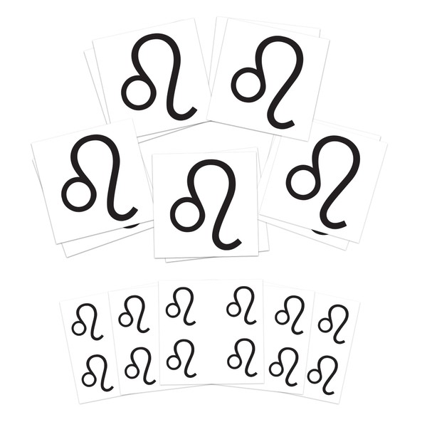 Astrology Temporary Tattoos/Select from Constellations or Zodiac Signs/Choose your Birth