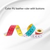 10pcs Soft Measuring Tape 60Inch 150cm Double Sided Colorful Clear
