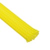 uxcell Expandable Sleeving, 3/8-inch 10ft Cable Sleeve, Yellow