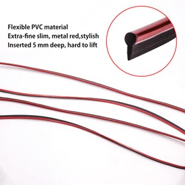 Car door sill protector strips