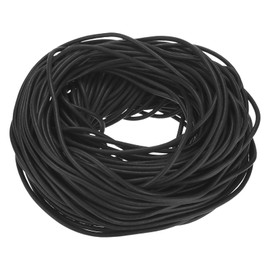 M METERXITY 1-Pack Backer Rod, 1/8 Inch x 98 ft Foam Rubber Caulk Saver Concrete Expansion Joint Filler Driveway Crack Filler for Gaps/Joints/Driveway/Wall Cracks [Black]