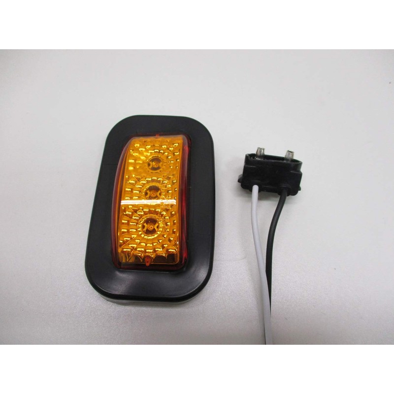 C2W Amber LED 2.5" Truck Trailer RV Clearance Side Marker