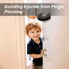 8 piezas de protector multifuncional contra pellizcos en puertas, elegante