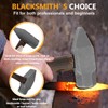 4LB Blacksmith Hammer Blacksmithing Handmade Forge Hammer Knife Making Bladesmith