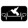 Baby Toys-Lifeline Heartbeat Sticker 8 inch Decal AS287L8