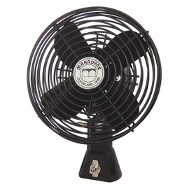 Maradyne Bolt-On Fan, 2.7A, Blk Painted Steel, 12VDC