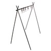 Outdoor Cookware Hanging Rack Triangular Pot Pan Camping Light Tools