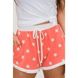 Star shorts in coral - Size: S