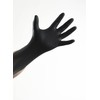 Safari Rhino 4 mil Black Nitrile Examination Gloves, Box of