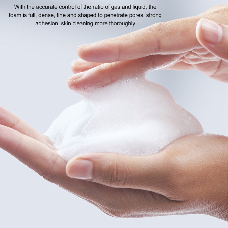 Automatic Foaming Soap Dispenser Rechargeable Infrared Induction Makeup Mirror Touchless