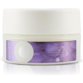 Crema Facial Colágeno E y Elastina, Humectante Antioxidante, Aporta Firmeza y Elasticidad, 100g