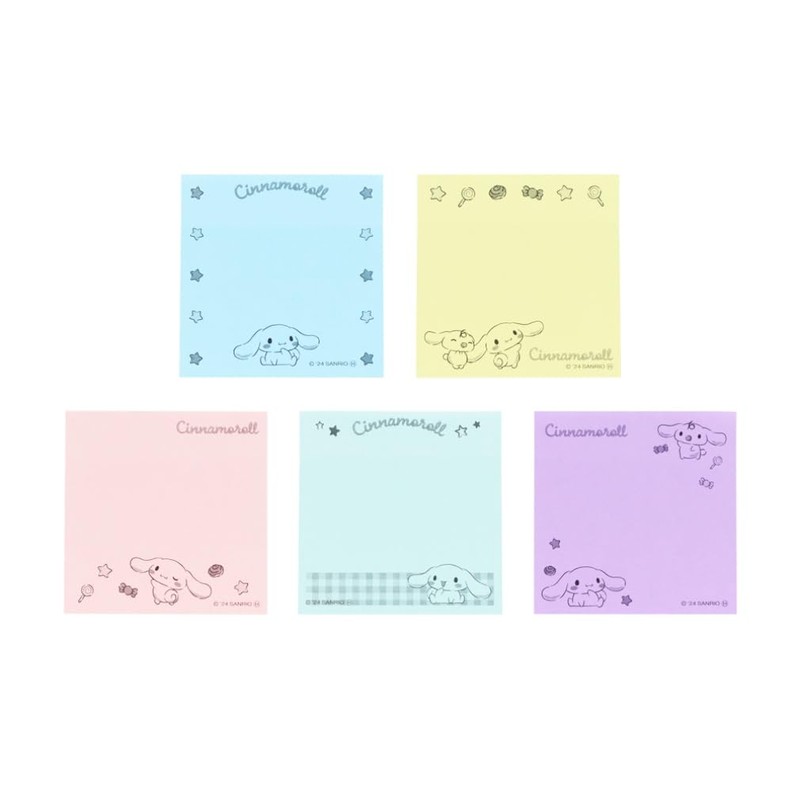 Sunstar Stationery Sanrio Character Sticky Notes Block Cinnamoroll S2844346