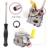 Hippotech 12 PCS Carburetor Adjustment Tool with Acircle Scredrivers for