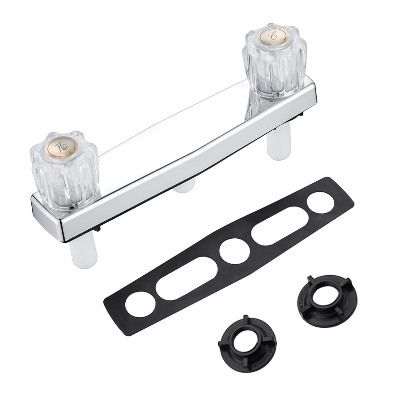8 Inch Mobile Home Shower Faucet, Wall Mount Rv Shower