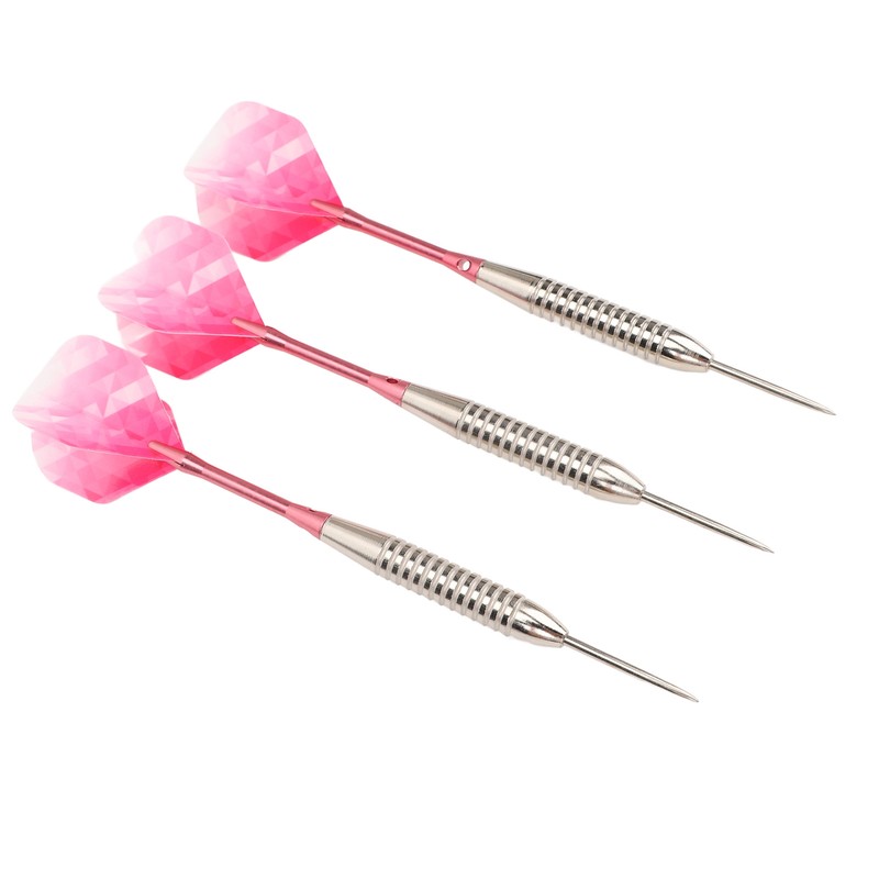 Steel Tip Darts Set Professional Darts Deep Groove Barrel Aluminum