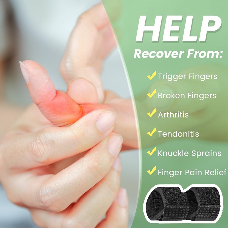 EDNYZAKRN 4 Pack Pinky Finger Splint, Small Finger Brace for