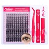 MiaChier Thin Band Fluffy Lash Clusters Kit, 8-16mm C Curl