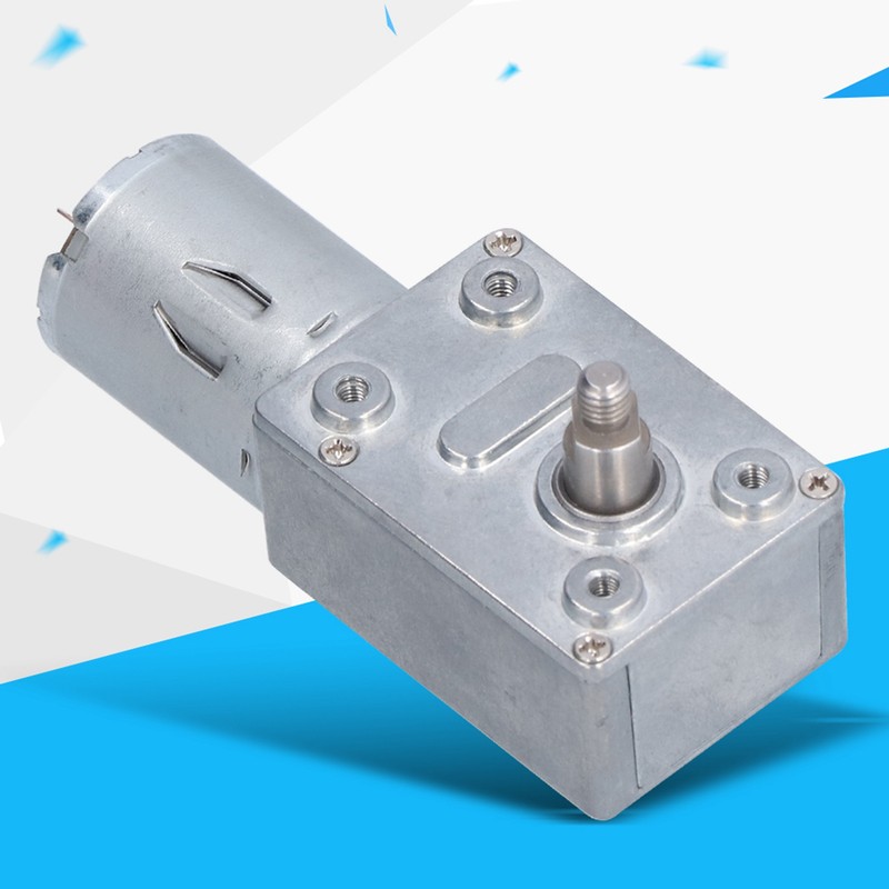 Worm Gear Motor Turbo Geared Full Metal Self Locking Reduction