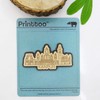 Printtoo Kanpur India Monuments Engraved Wooden Souvenir Fridge Magnet Collectibles