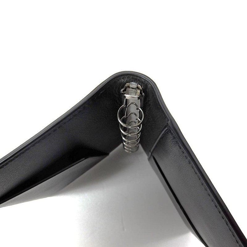 Brairio Royal Cordovan Mini 6 11mm Notebook, Black