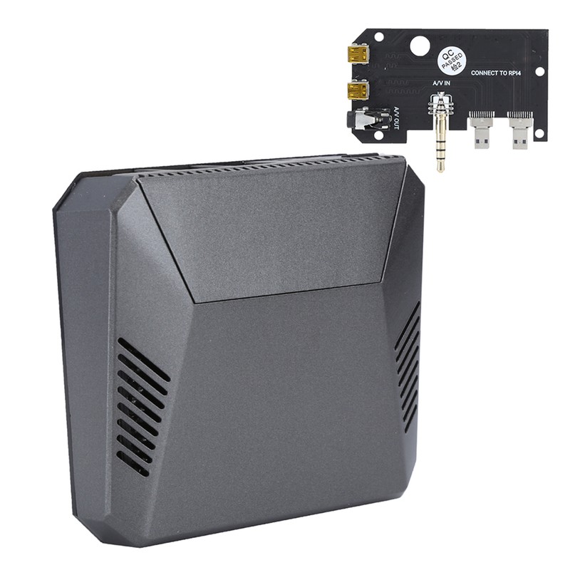 For Raspberry Pi 4B Case Mini Computer Aluminum Alloy Shell