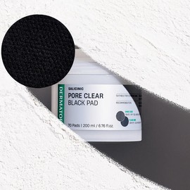 Dermatory [3EA/총 90매] 더마토리 살리시닉 포어 클리어 블랙 패드 리필 30매 [3EA/Total 90 Sheets] Dermatory Salicylic Pore Clear Black Pad Refill 30 Sheets [FREE]