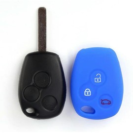 Funda de Silicona para Llave Inteligente de 3 Botones Adecuada para Benz Smart Fortwo Funda Protectora para Control de Gestos