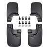 SPEEDWOW Mud Flaps，Front and Rear 4Piece Splash Guards Fender Fit