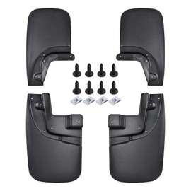 SPEEDWOW Mud Flaps，Front and Rear 4Piece Splash Guards Fender Fit for 2005-2015 Toyota Tacoma.（No Drilling Required）