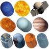 60 Pcs Solar System Cutouts for Bulletin Board 9 Planets