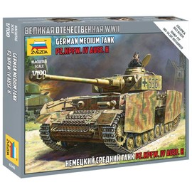 Zvezda 6240 Panzer IV Modellbausatz, Mehrfarbig