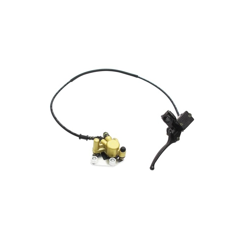 Hydraulic Front Disc Brake Caliper System Pads 50cc 90cc 110cc