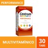 Centrum Performance Multivitamin Bottle with 30 tablets