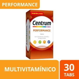 Centrum Performance Multivitamin Bottle with 30 tablets