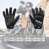 PUNKZZ Guantes para Motocicleta para Hombre y Mujer PZ-03,Guantes De
