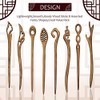 8 Pieces Wooden Hair Sticks Japanese Hair Chopstick for Women