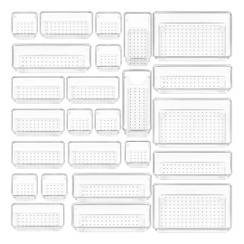 Bluelander Organizador De Cajones Joyas Maquillaje 25 Pzas De Plástico