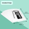 Exterminators Choice Large White Sticky Glue Boards for Insects -